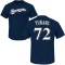 Brice Turang Name & Number T-Shirt - Navy
