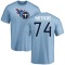 Bruce Matthews Name & Number T-Shirt - Light Blue
