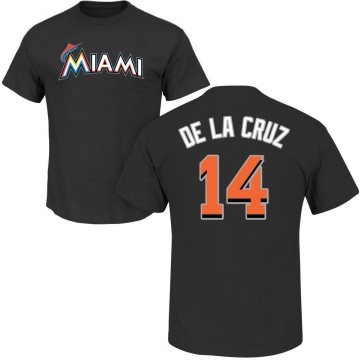 Bryan De La Cruz Name & Number T-Shirt - Black