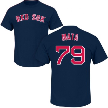 Bryan Mata Name & Number T-Shirt - Navy