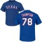 Bubba Thompson Name & Number T-Shirt - Royal