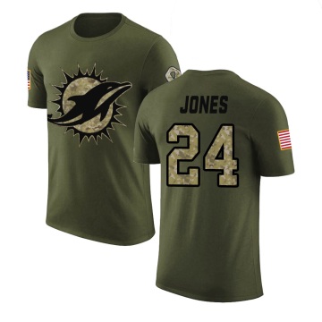 Byron Jones Legend Salute to Service T-Shirt - Olive