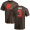 Cade York Name & Number T-Shirt - Brown