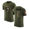 Cairo Santos Legend Salute to Service T-Shirt - Olive