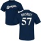 Caleb Boushley Name & Number T-Shirt - Navy
