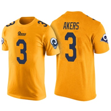 Cam Akers Legend Color Rush T-Shirt - Yellow