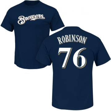 Cameron Robinson Name & Number T-Shirt - Navy