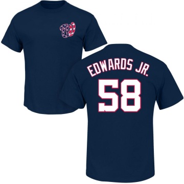 Carl Edwards Jr. Name & Number T-Shirt - Navy