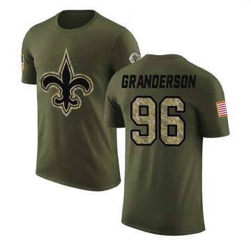 Carl Granderson Legend Salute to Service T-Shirt - Olive