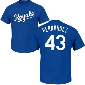 Carlos Hernandez Name & Number T-Shirt - Royal