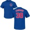 Carlos Zambrano Name & Number T-Shirt - Royal