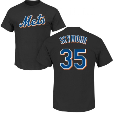 Carson Seymour Name & Number T-Shirt - Black