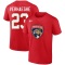 Carter Verhaeghe 2023 Stanley Cup Final Name & Number T-Shirt - Red