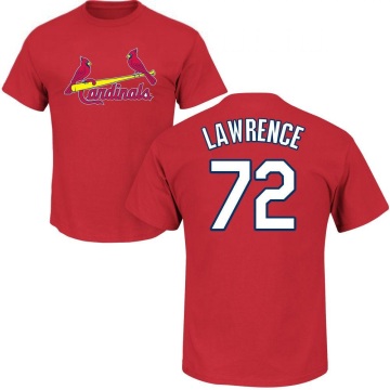 Casey Lawrence Name & Number T-Shirt - Red