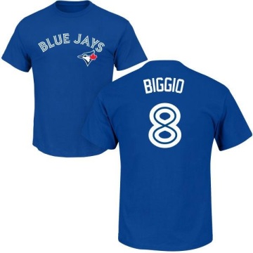 Cavan Biggio Name & Number T-Shirt - Royal