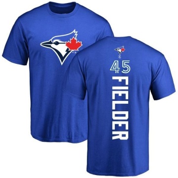 Cecil Fielder Backer T-Shirt - Royal