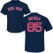 Ceddanne Rafaela Name & Number T-Shirt - Navy