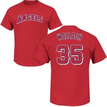 Chad Wallach Name & Number T-Shirt - Red