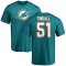 Channing Tindall Name & Number T-Shirt - Aqua
