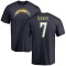 Chase Daniel Name & Number T-Shirt - Navy