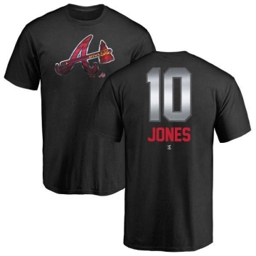 Chipper Jones Midnight Mascot T-Shirt - Black