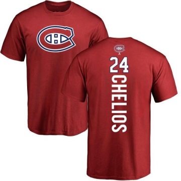 Chris Chelios Backer T-Shirt - Red