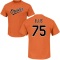 Chris Ellis Name & Number T-Shirt - Orange