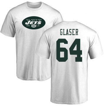 Chris Glaser Name & Number T-Shirt - White
