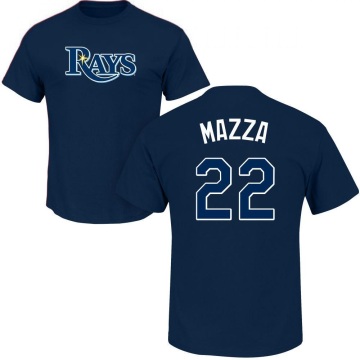 Chris Mazza Name & Number T-Shirt - Navy