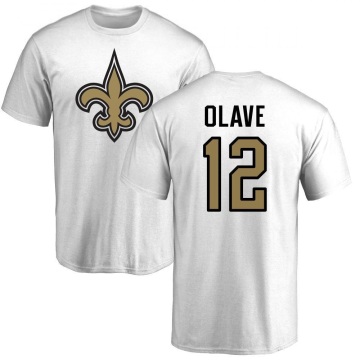 Chris Olave Name & Number T-Shirt - White