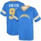 Christopher Hinton Name & Number Game Day V-Neck T-Shirt - Royal