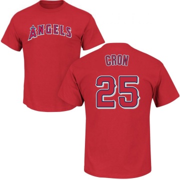 C.J. Cron Name & Number T-Shirt - Red