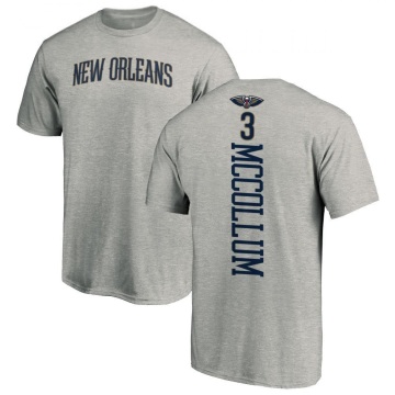 CJ McCollum Backer T-Shirt - Ash