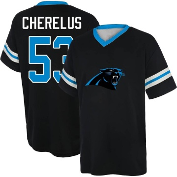 Claudin Cherelus Name & Number Game Day V-Neck T-Shirt - Black