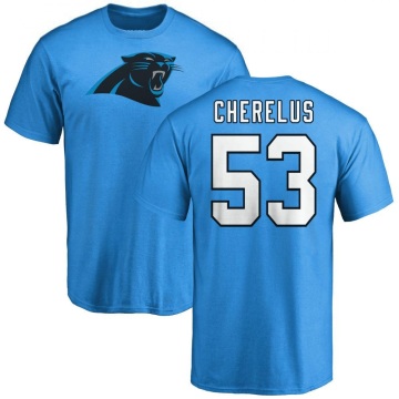 Claudin Cherelus Name & Number T-Shirt - Blue