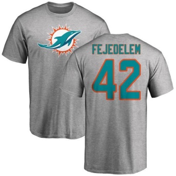 Clayton Fejedelem Name & Number T-Shirt - Ash
