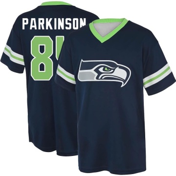 Colby Parkinson Name & Number Game Day V-Neck T-Shirt - Navy