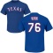 Cole Winn Name & Number T-Shirt - Royal