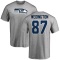 Connor Wedington Name & Number T-Shirt - Ash