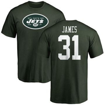 Craig James Name & Number T-Shirt - Green