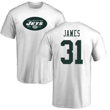 Craig James Name & Number T-Shirt - White