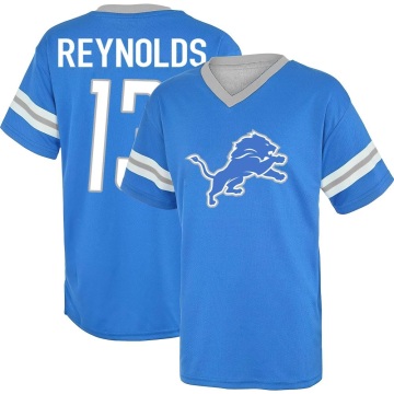 Craig Reynolds Los Name & Number Game Day V-Neck T-Shirt - Blue