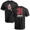 Curtis Joseph Name and Number Banner Wave T-Shirt - Black