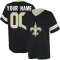 Custom Name & Number Game Day V-Neck T-Shirt - Black
