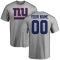 Custom Name & Number T-Shirt - Ash