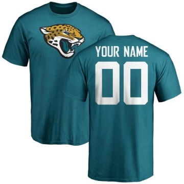 Custom Name & Number T-Shirt - Teal