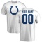 Custom Name & Number T-Shirt - White