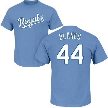 Dairon Blanco Name & Number T-Shirt - Light Blue