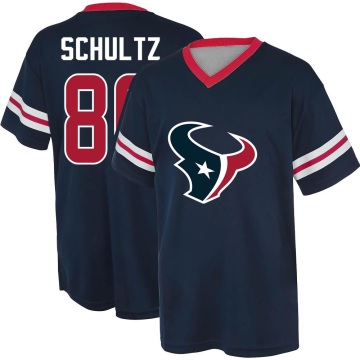 Dalton Schultz Name & Number Game Day V-Neck T-Shirt - Navy