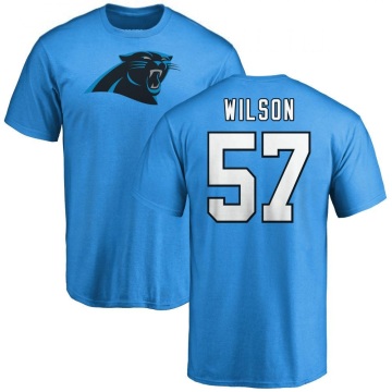 Damien Wilson Name & Number T-Shirt - Blue